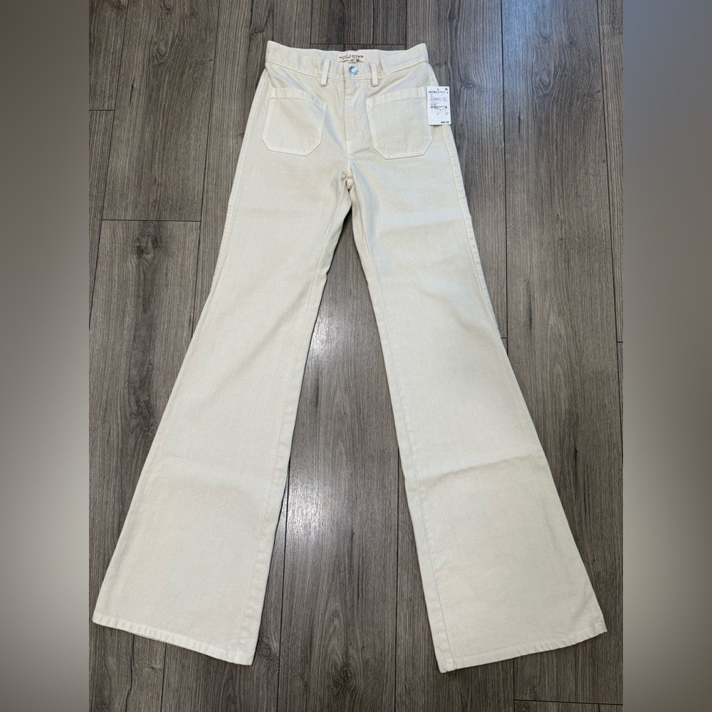 NEW NILI LOTAN florence pant in stone NWT SZ 00